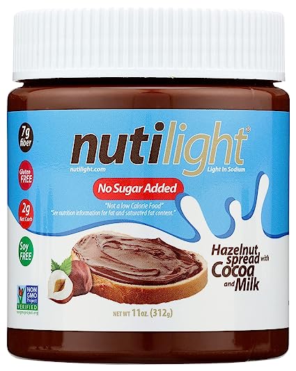 Nutilight Hazelnut Spread & Milk Chocolate