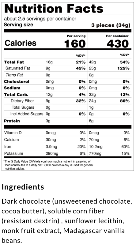 #Flavor_Dark Chocolate, 92%, 3.2 oz