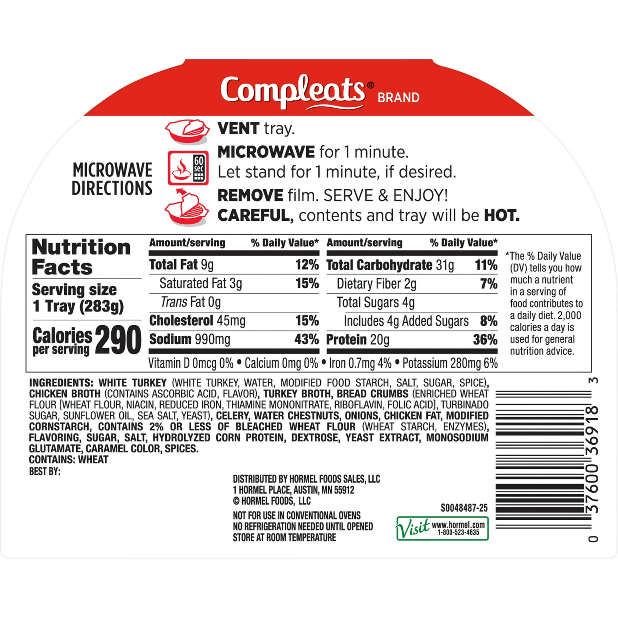 #Flavor_Turkey & Dressing, 10 oz