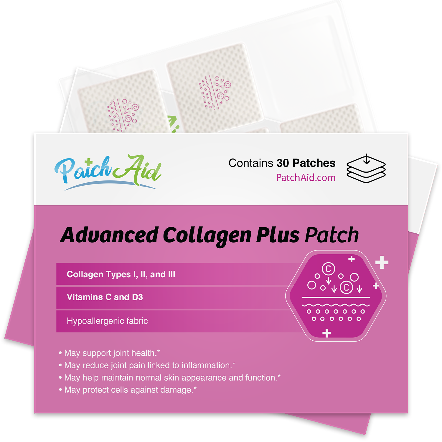 Collagen Plus Vitamin Patch by PatchAid