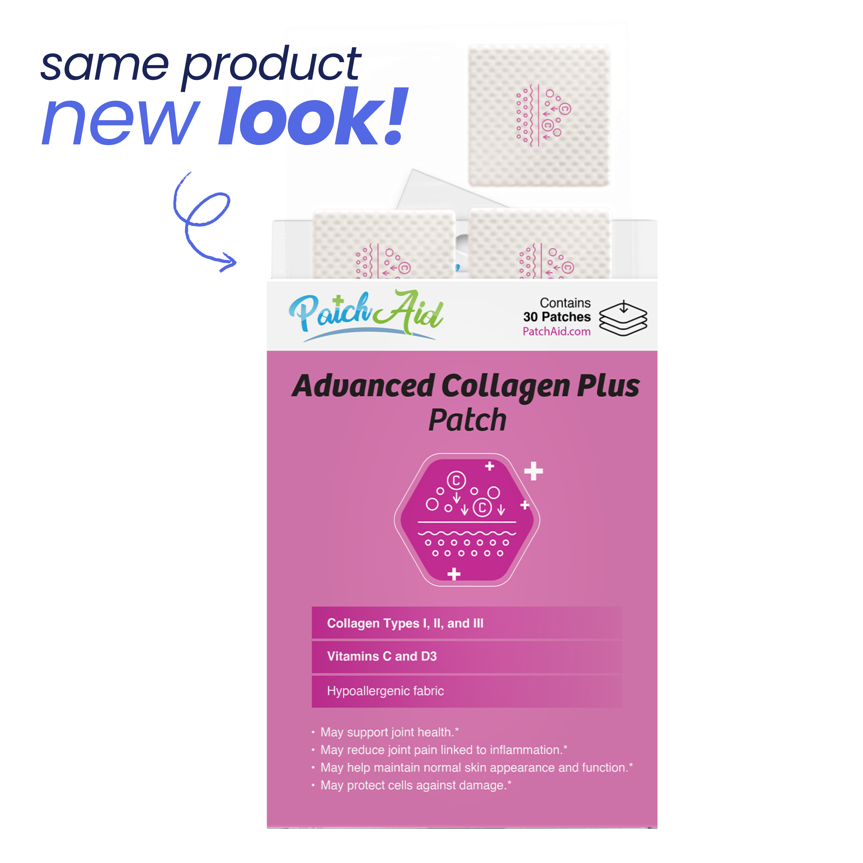 Advanced Collagen Plus Vitamin Patch by PatchAid