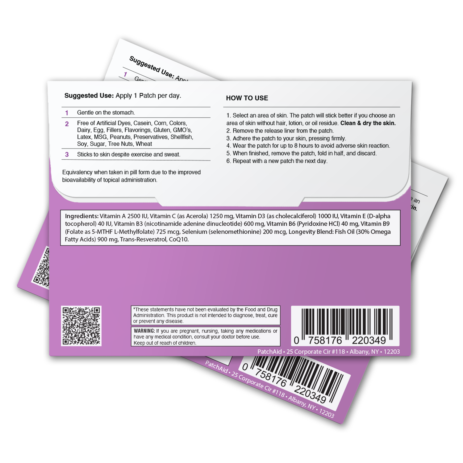 Super Mega Vitamin Patch Pack by PatchAid