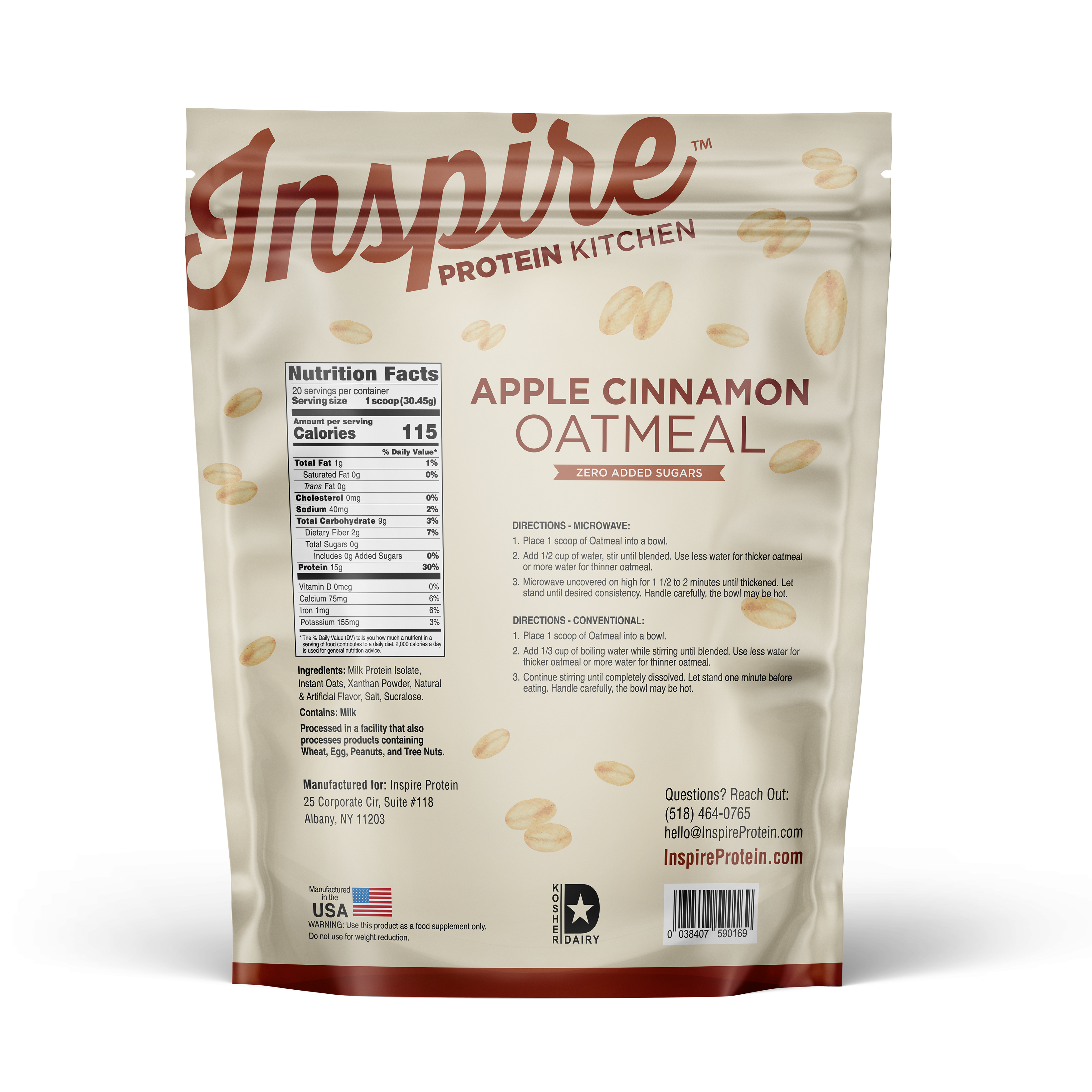#Flavor_Apple Cinnamon #Size_20 Servings