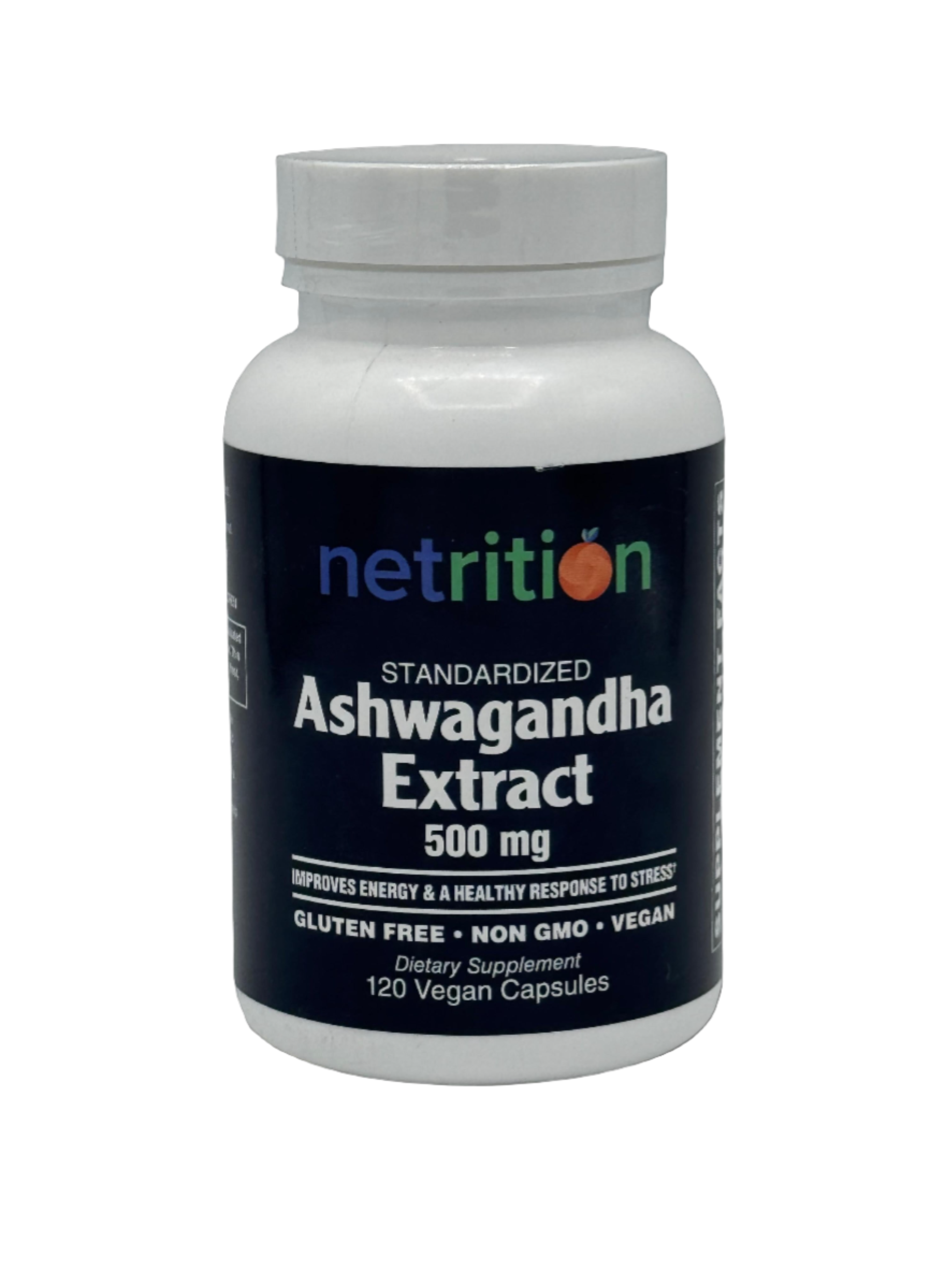 Ashwagandha Extract 500mg Caps by Netrition - High-quality Sleep Aid by Netrition at BariatricPal Store
