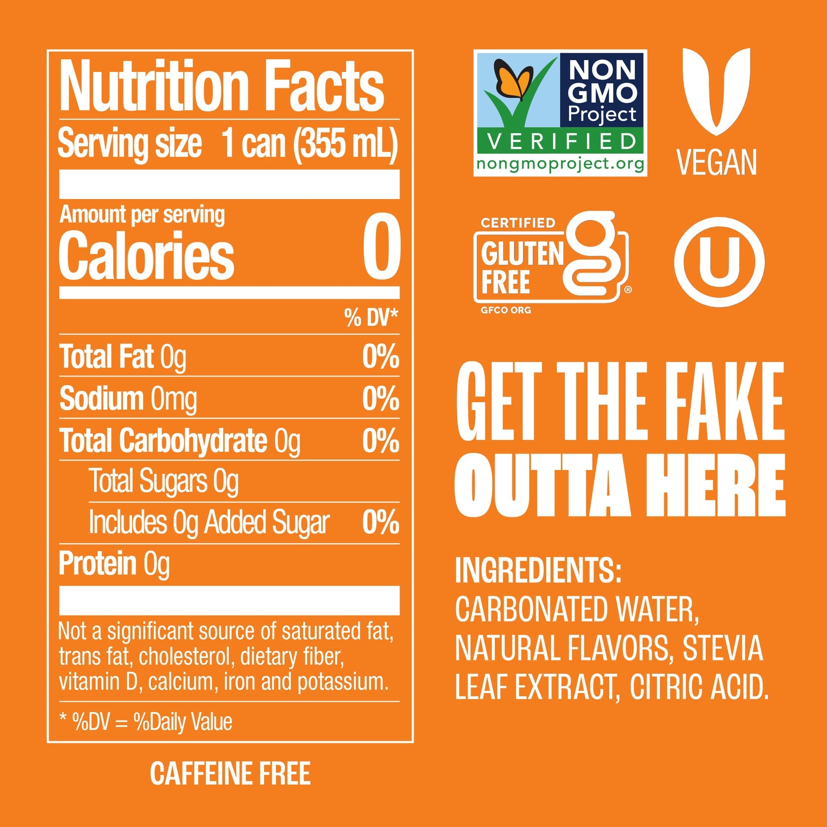 #Flavor_Orange Creamsicle, 12 fl oz.