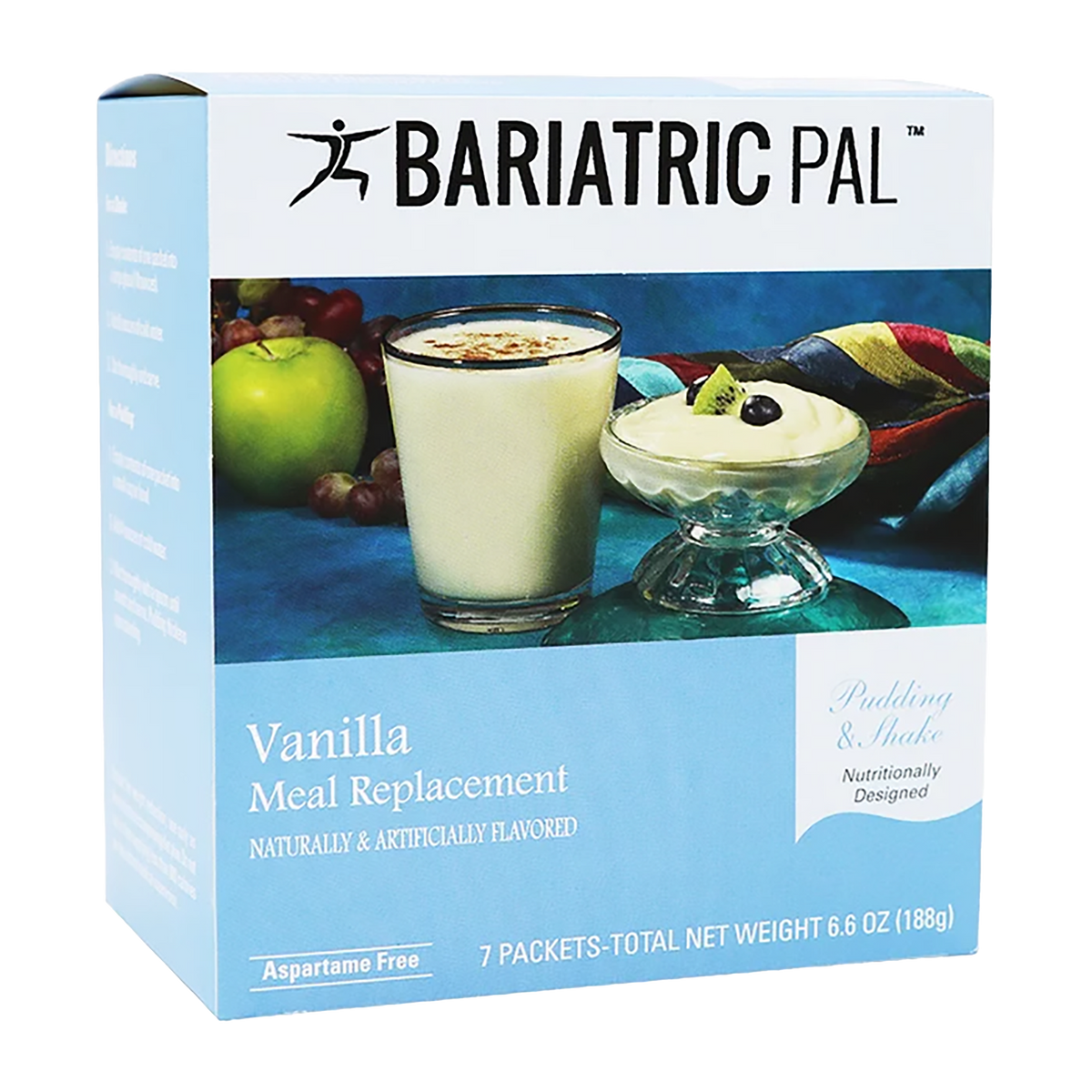BariatricPal 15g Protein Shake or Pudding - Vanilla Cream (Aspartame Free), One Pack
