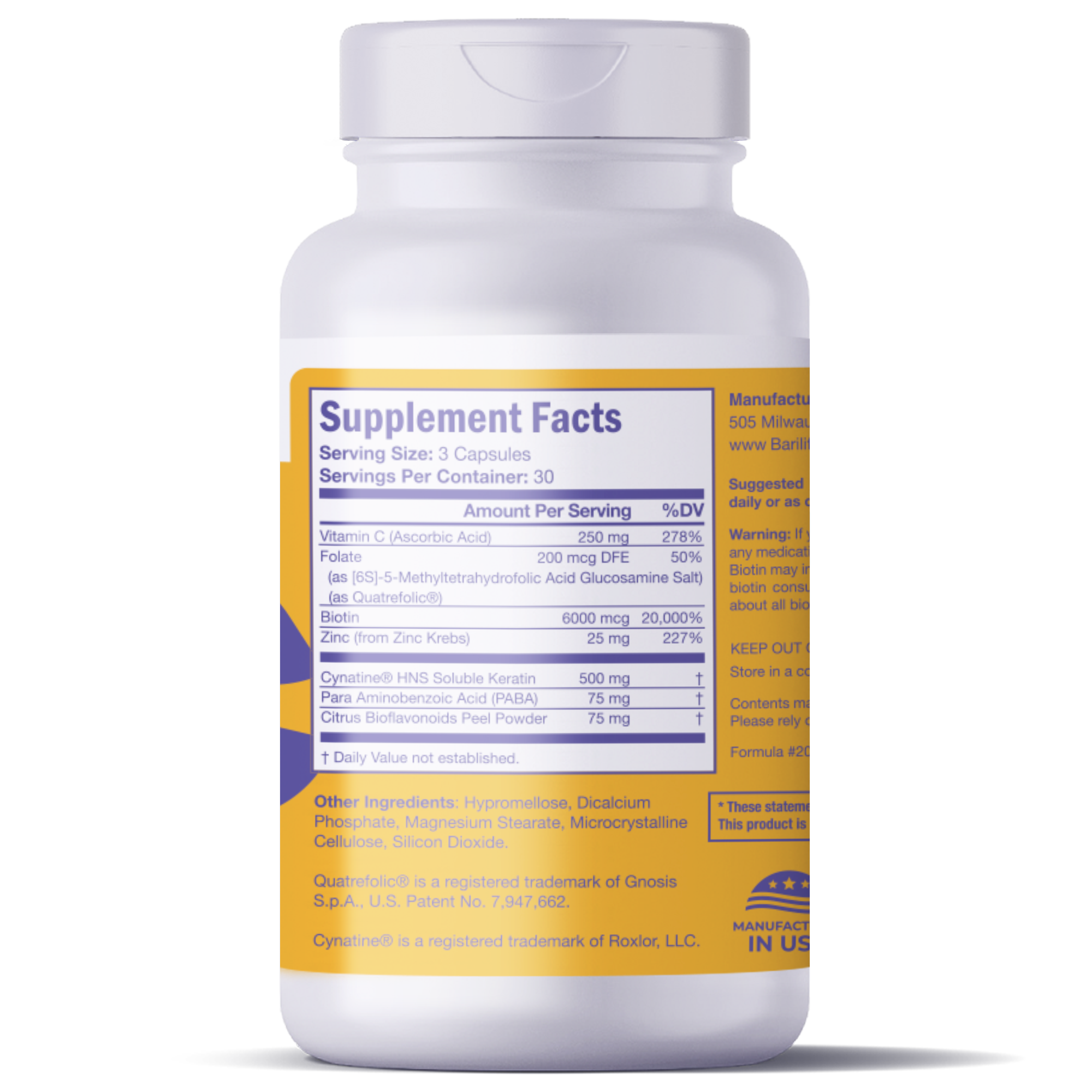 Bari Life Bariatric Glow - Hair, Skin, & Nails - High-quality Hair, Skin & Nails by Bari Life at BariatricPal Store