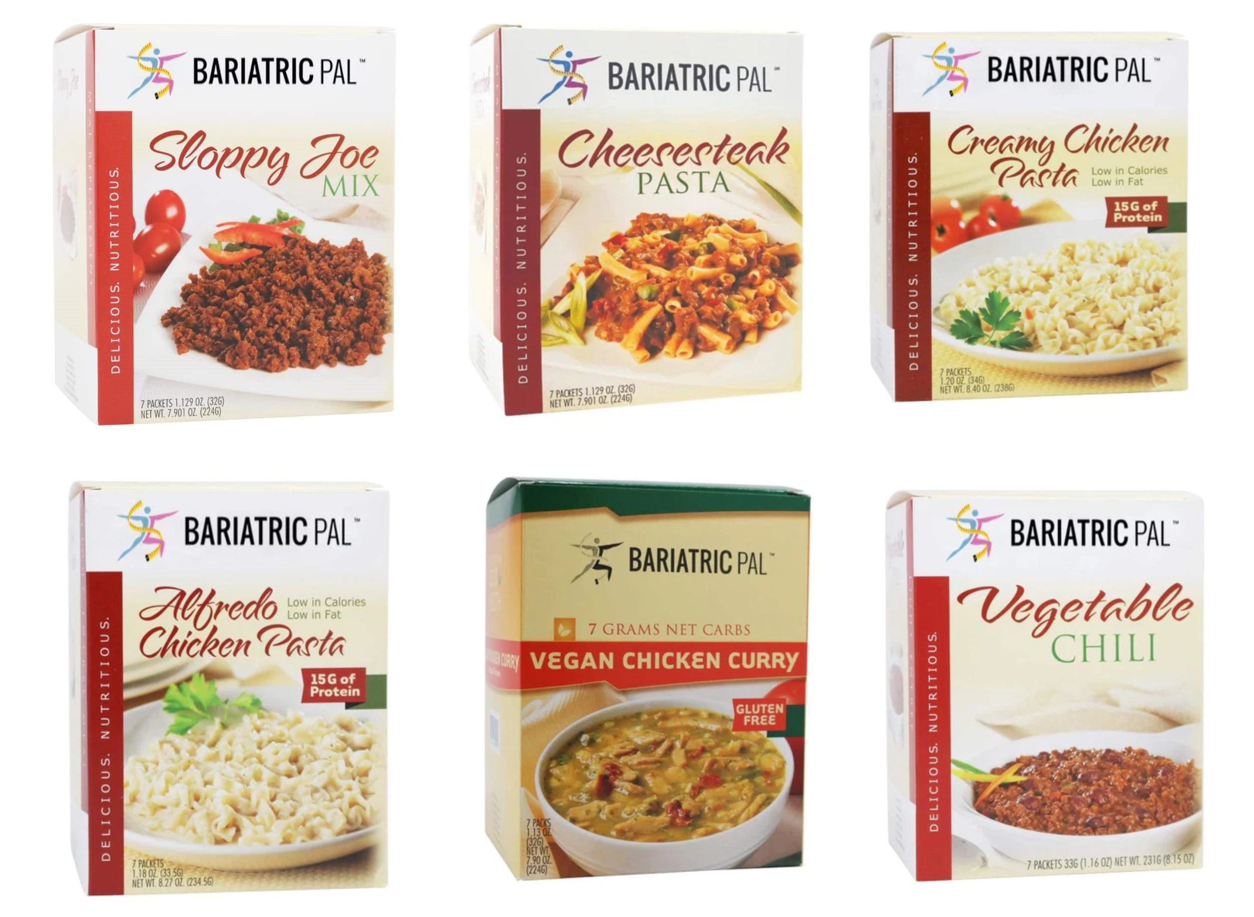 BariatricPal High Protein Light Entree - Variety Pack - High-quality Entrees by BariatricPal at BariatricPal Store