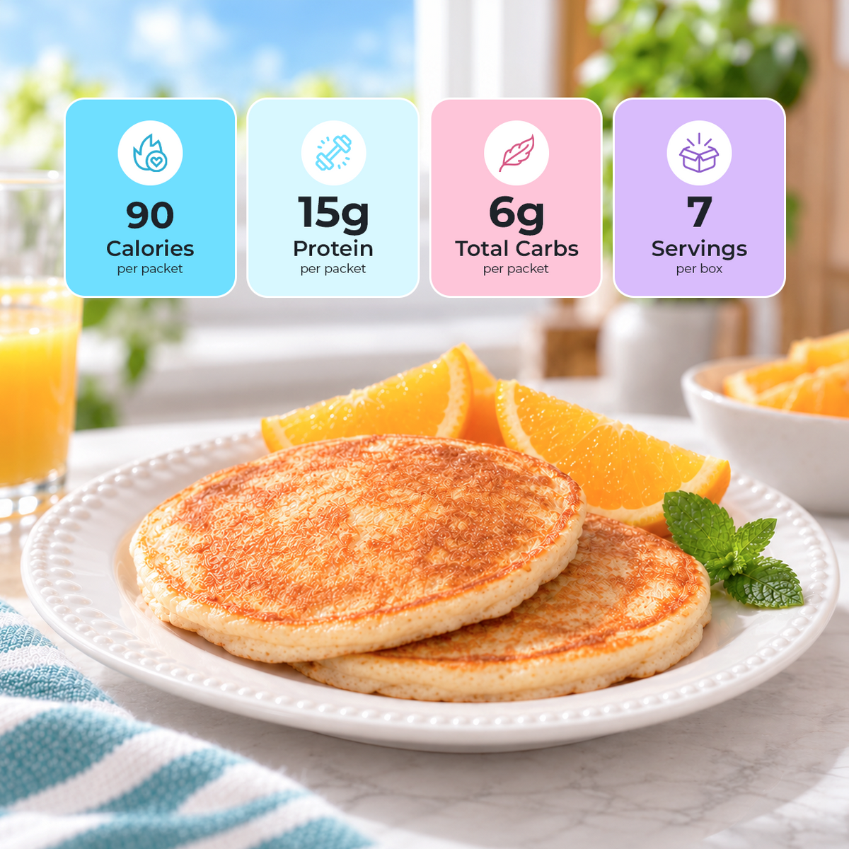 BariatricPal Hot Protein Chocolate Chip Pancake Mix