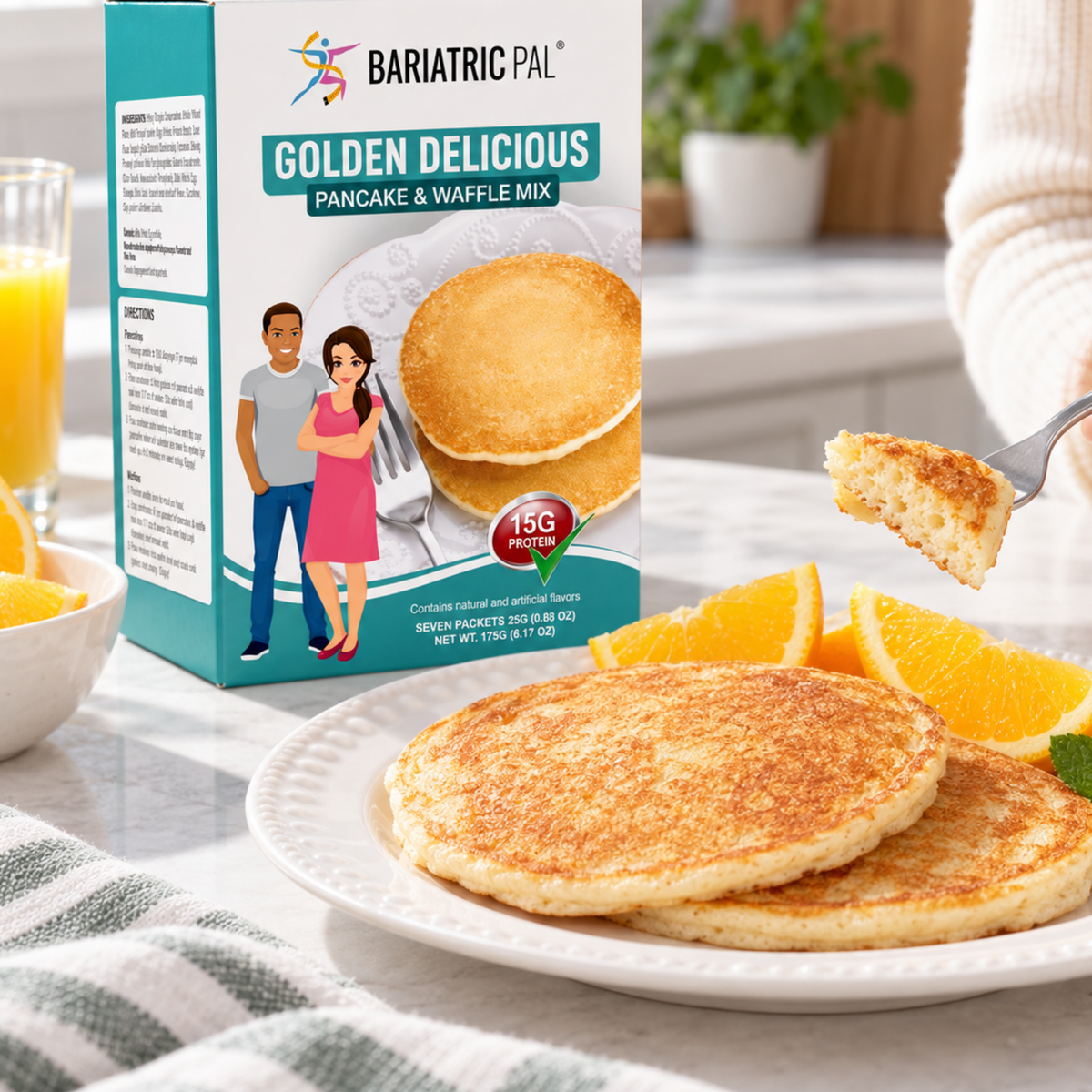 BariatricPal Hot Protein Chocolate Chip Pancake Mix