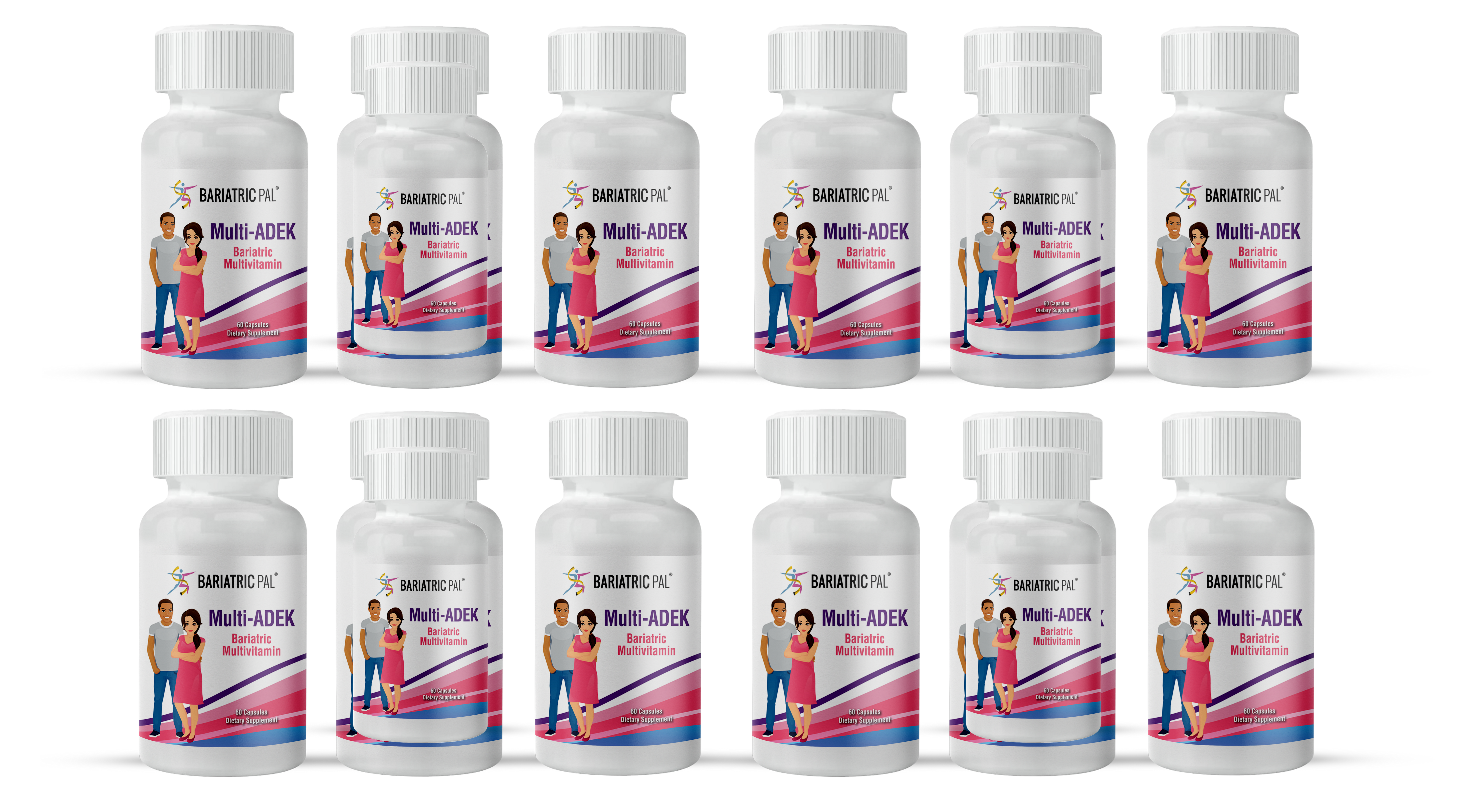 BariatricPal Multi-ADEK – High-Absorption Multivitamin Capsules for Malabsorptive Surgery