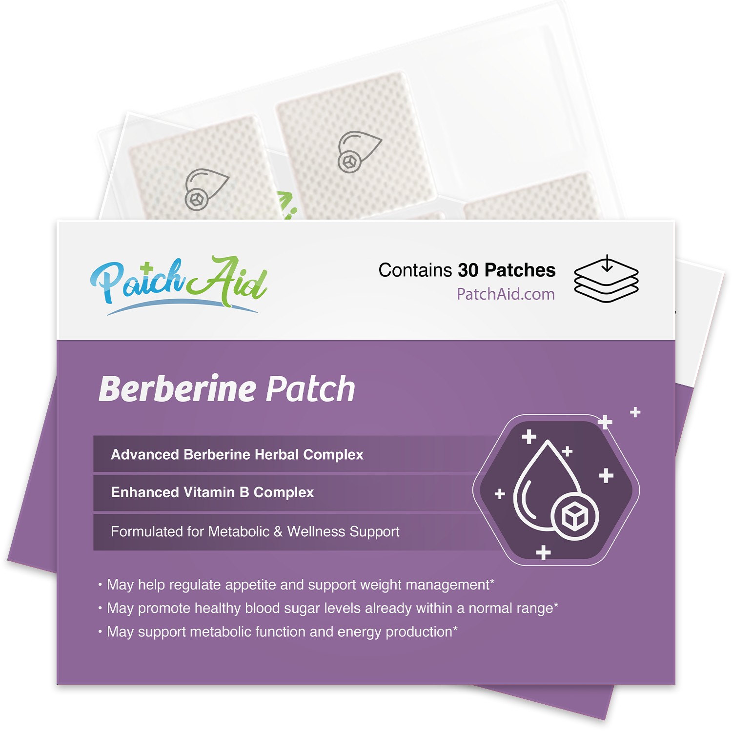 Berberine Patch by PatchAid by PatchAid - Affordable Vitamins
