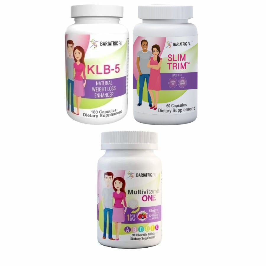 BariatricPal Multivitamin One + Appetite Suppressant & Weight Loss Enhancer Combo Pack - High-quality Multivitamins by BariatricPal at BariatricPal Store
