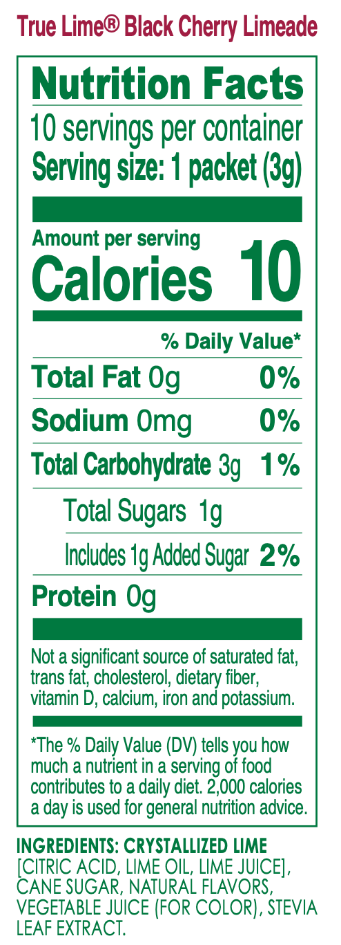 #Flavor_Black Cherry Limeade