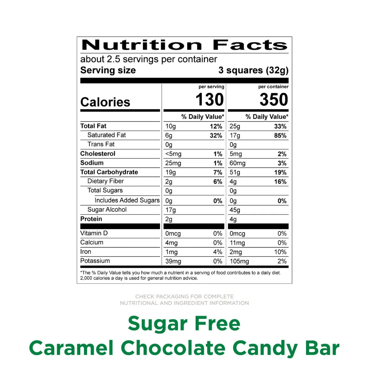 #Flavor_Caramel #Size_One Bar