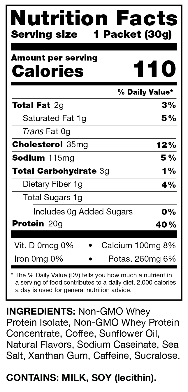 #Flavor_Caramel #Size_One Packet