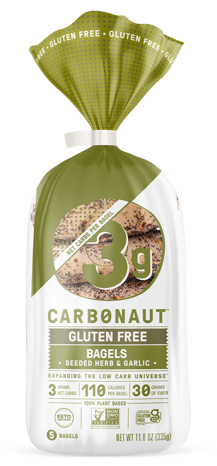 #Flavor_Seeded Herb & Garlic #Size_One Pack (5 bagels)