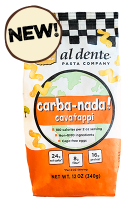 Al Dente Carba-Nada Cavatappi Pasta 12 oz. - High-quality Pasta by Carba-Nada at BariatricPal Store