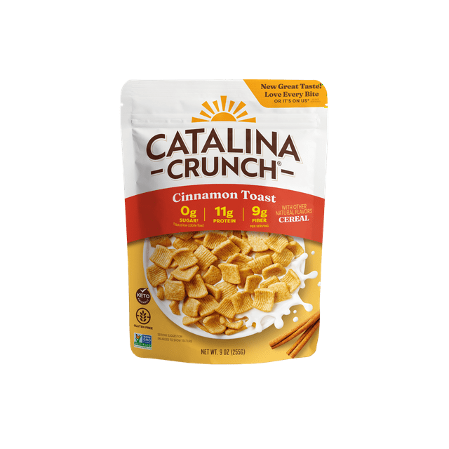 Catalina Crunch Keto Cereal - Cinnamon Toast, 9oz