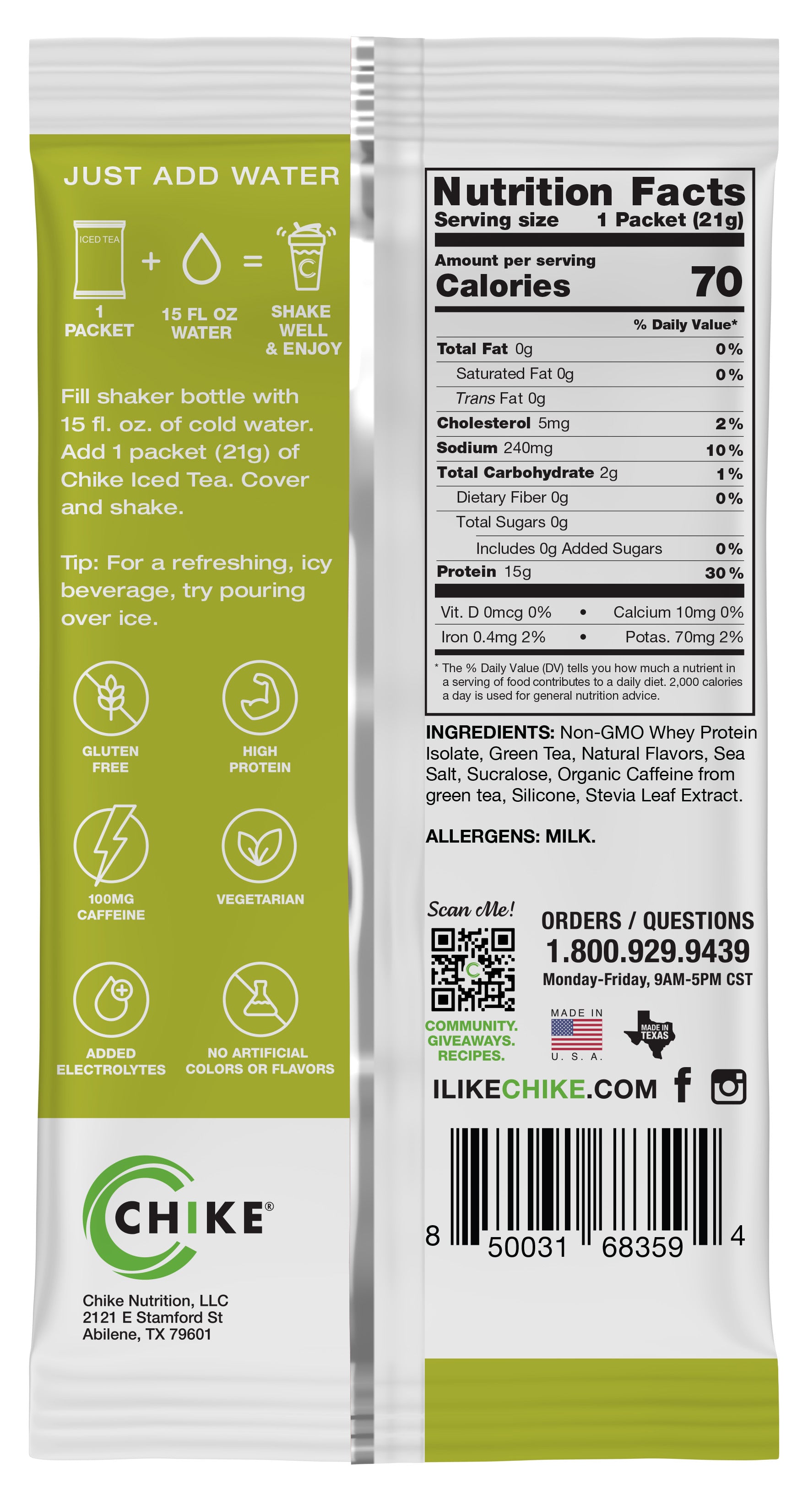 #Flavor_Green Tea Lemonade #Size_One Packet