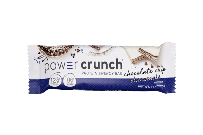 Power Crunch Protein Energy Wafer Bar – Chocolate Chip Cheesecake - High-quality Protein Bars by Power Crunch at BariatricPal Store