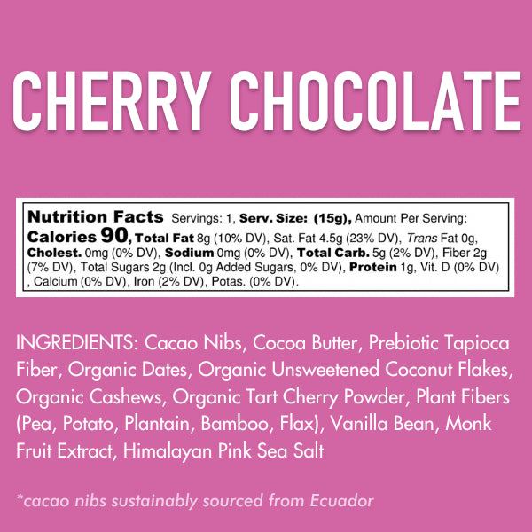 #Flavor_Cherry Chocolate Coconut Cashew