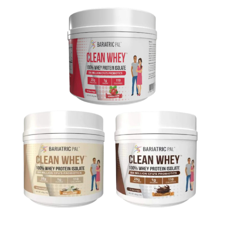 Clean Whey™ Protein (25g) by BariatricPal with Probiotics Mix & Match