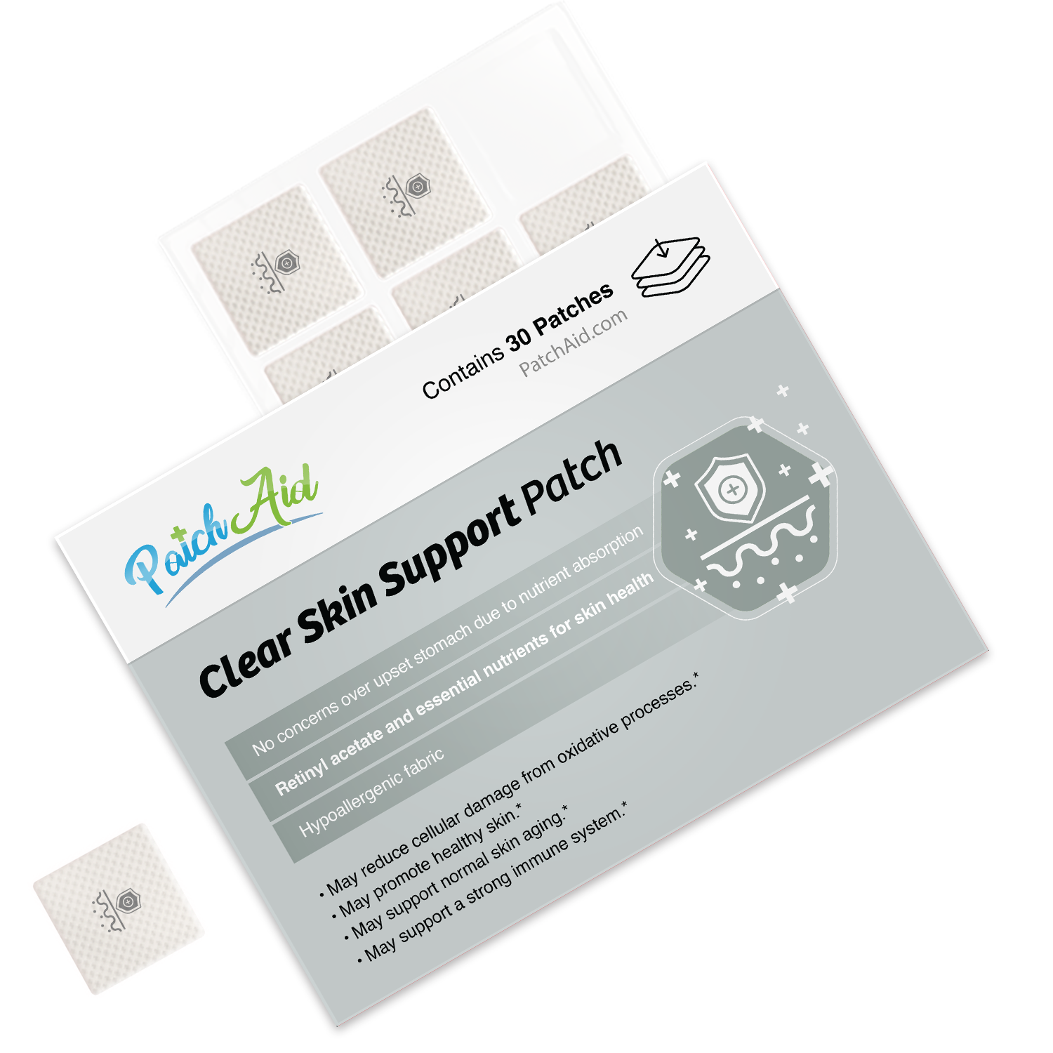Clear Skin Support Patch by PatchAid