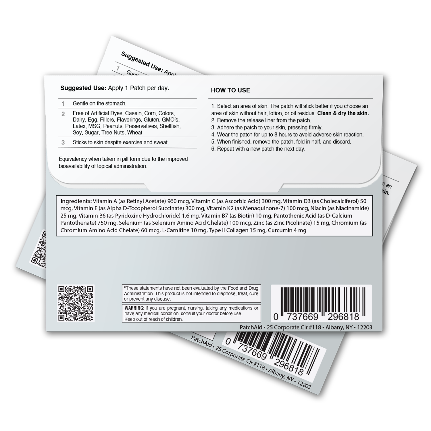 Complete Vitamin Patch Pack by PatchAid