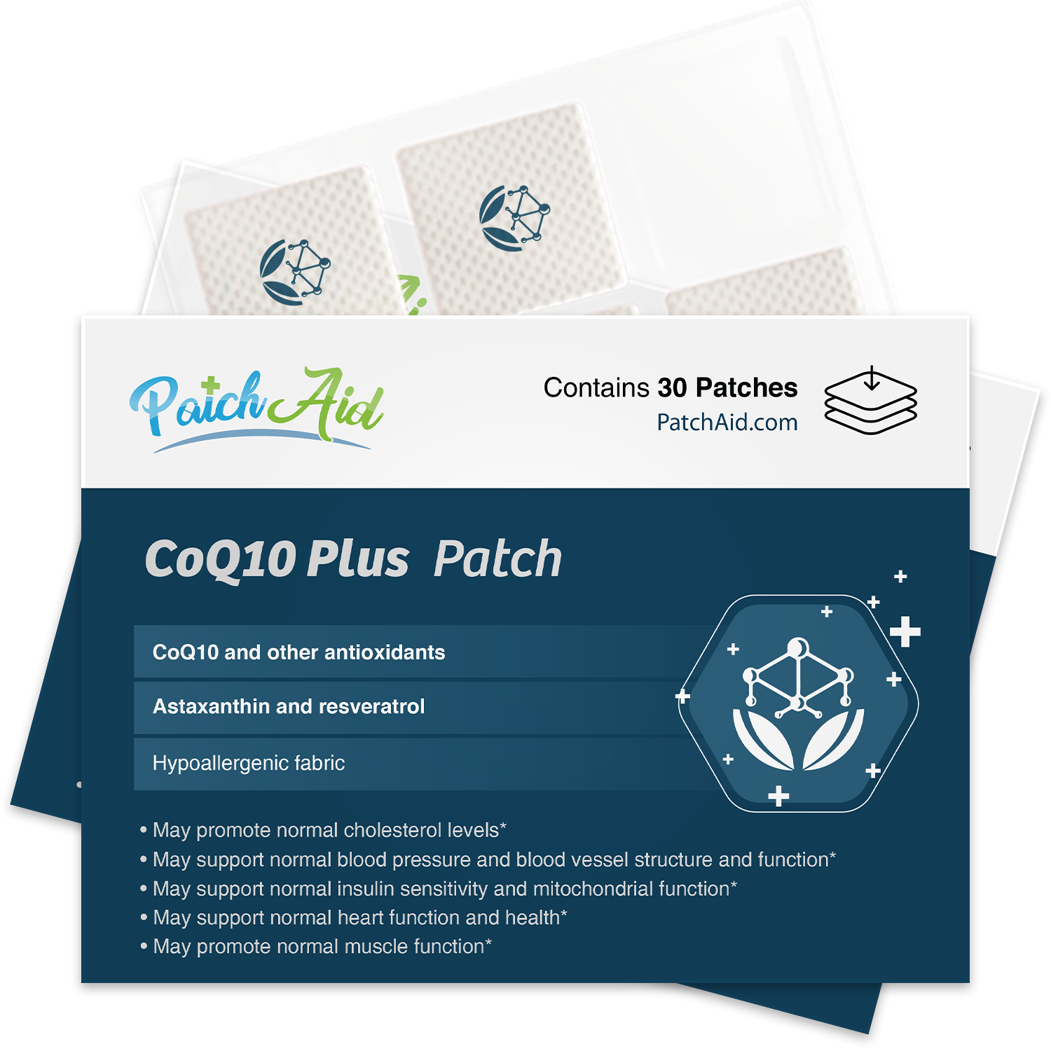 CoQ10 Plus Patch by PatchAid