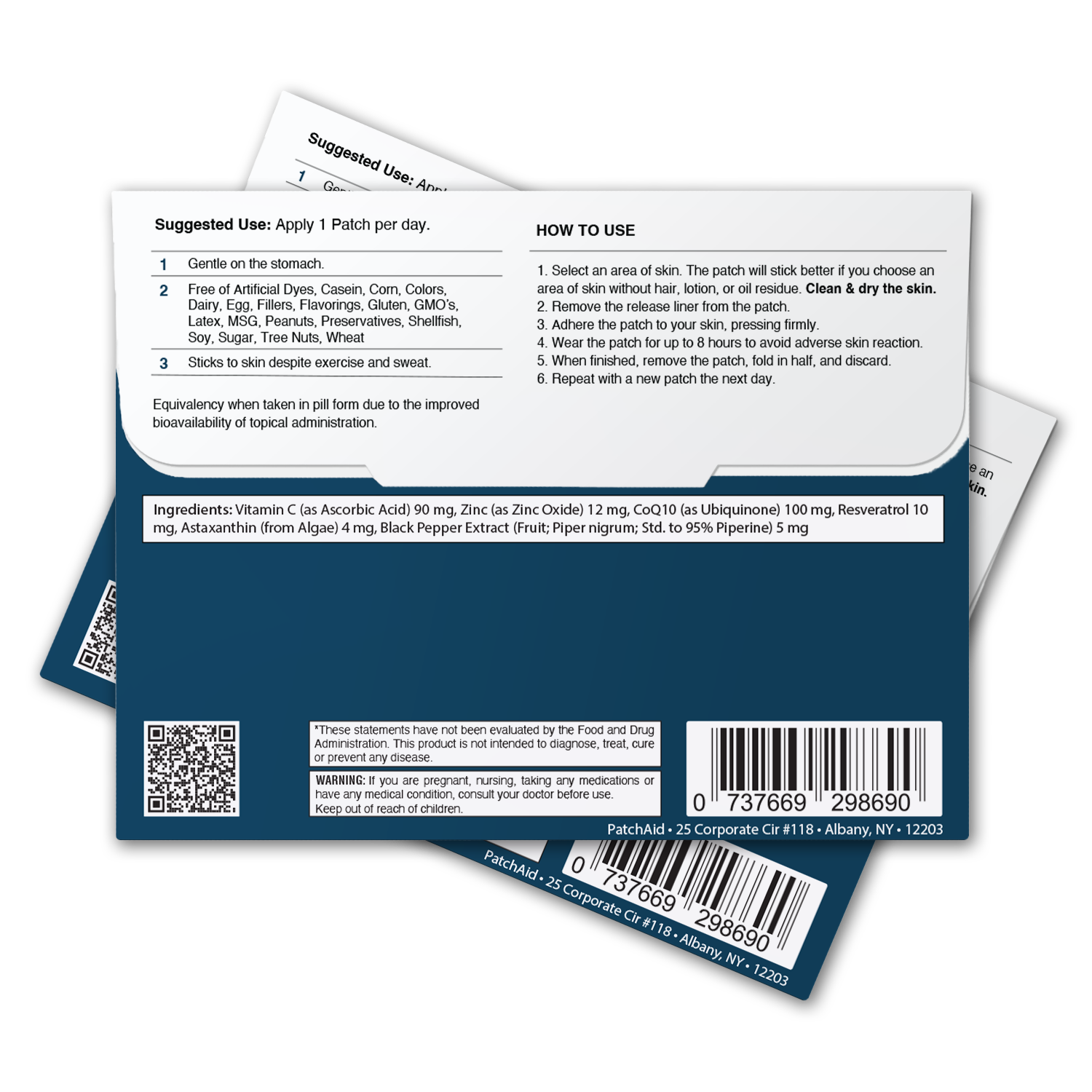 Longevity Patch Pack by PatchAid