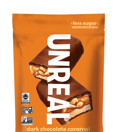 #Flavor_Dark Chocolate Caramel Peanut Nougat Bars, 3.4 oz