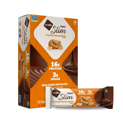 NuGo Slim Bar - Crunchy Peanut Butter