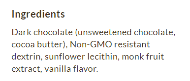 ChocZero Sugar Free Dark Chocolate Baking Chips 20 oz - High-quality Baking Products by ChocZero at BariatricPal Store
