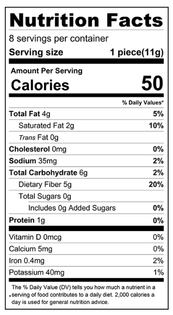 #Flavor_Dark Chocolate with Sea Salt and Hazelnuts