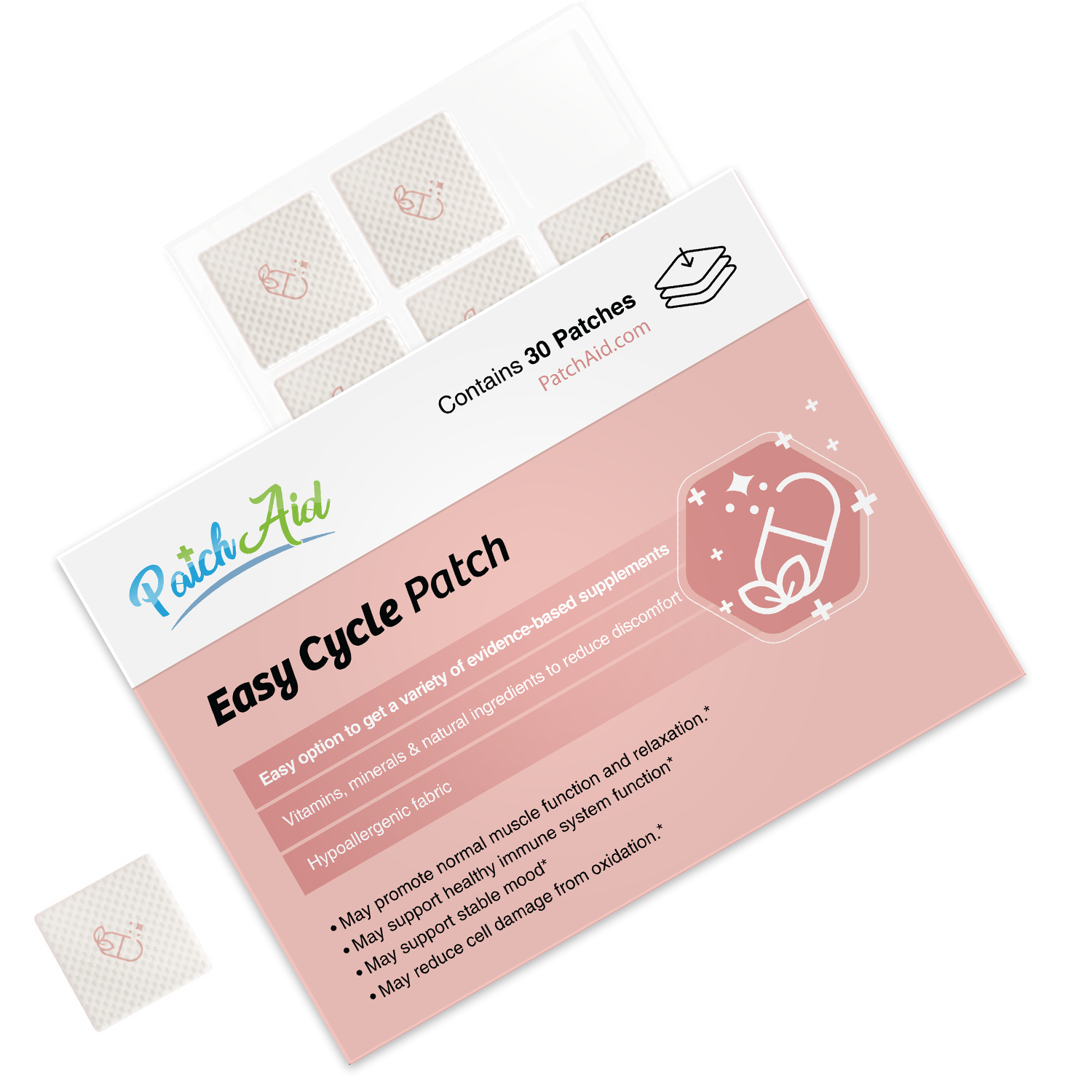 Easy Cycle Patch by PatchAid - High-quality Vitamin Patch by PatchAid at BariatricPal Store