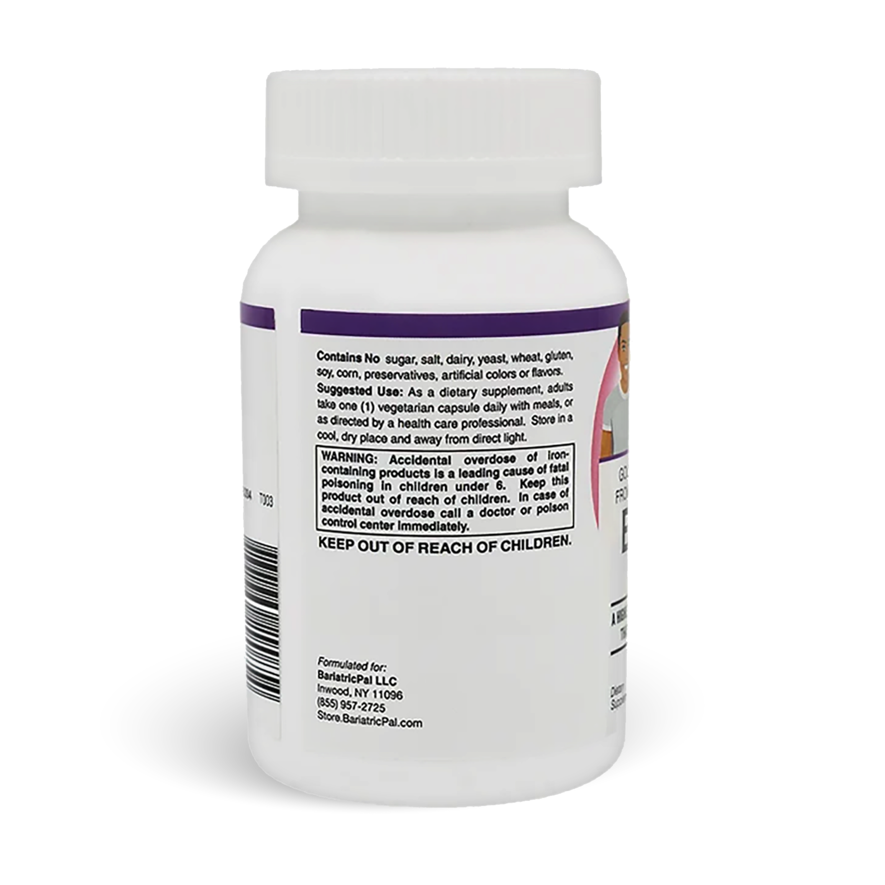 BariatricPal Easy Iron with Ferrochel suggested use.