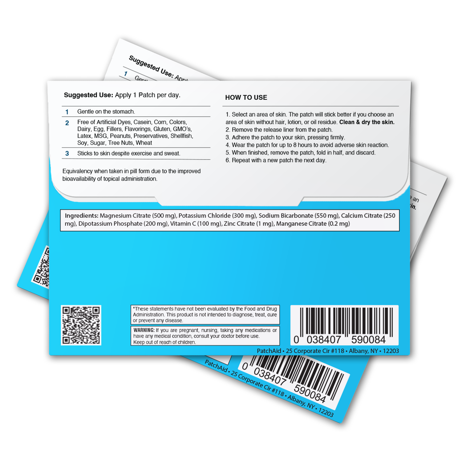 Electrolyte Hydration Patch by PatchAid