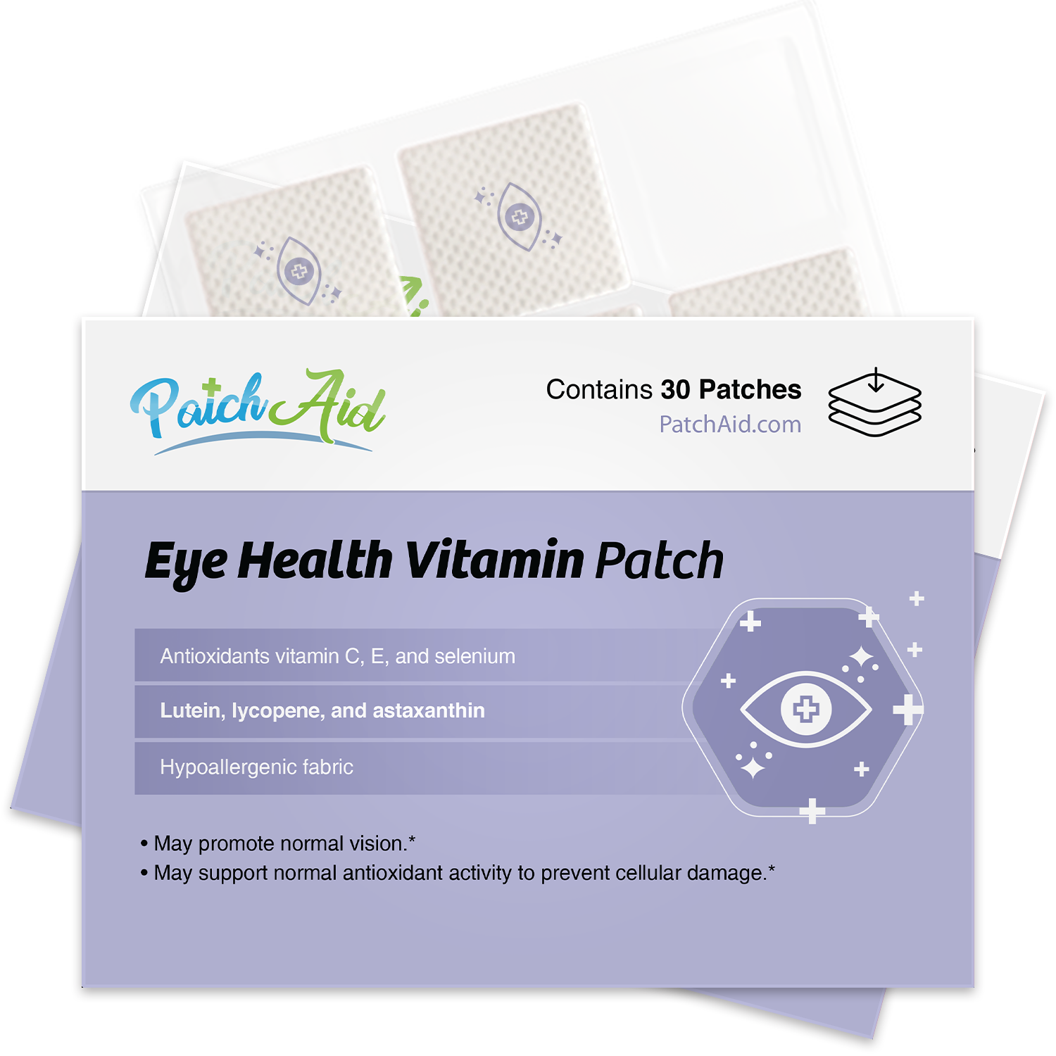 Eye Health Vitamin Patch by PatchAid