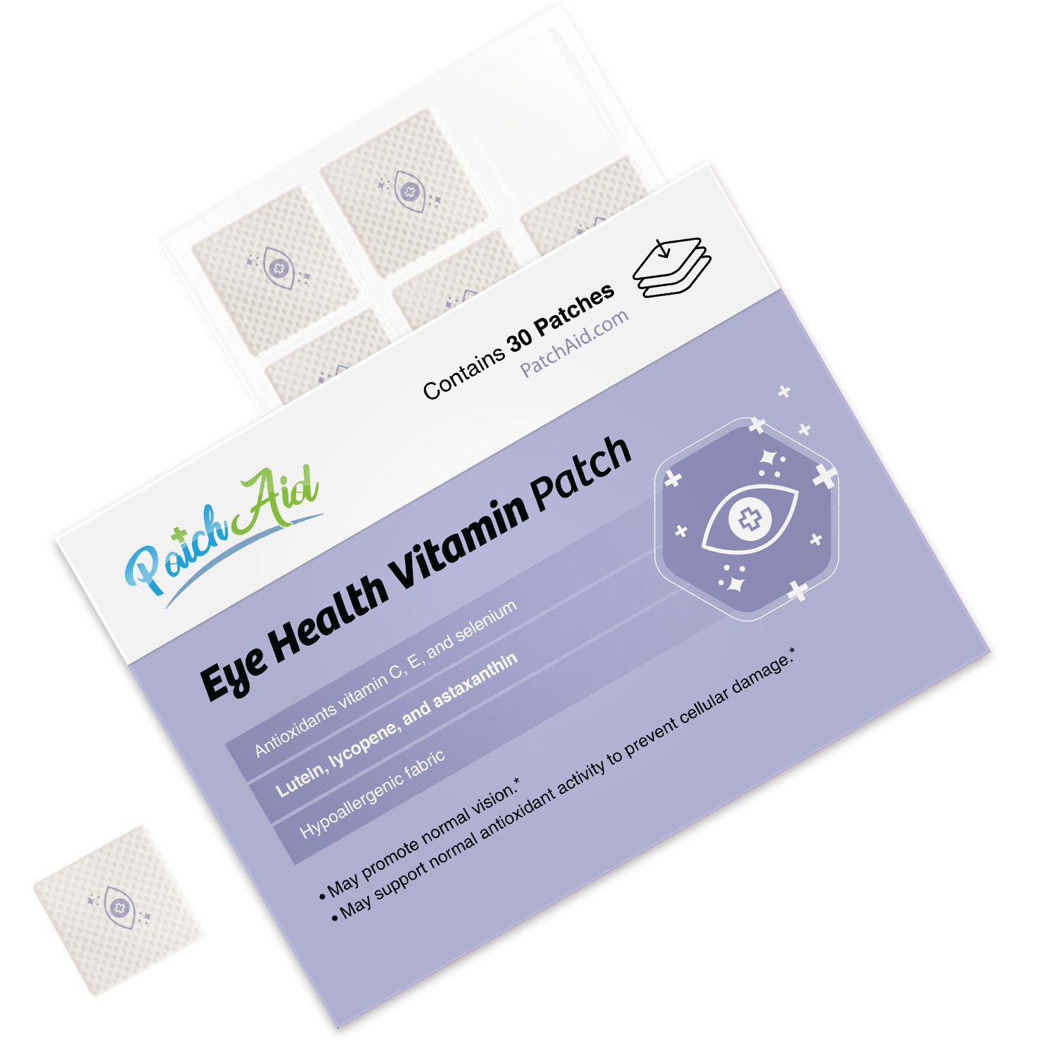 Eye Health Vitamin Patch by PatchAid - High-quality Vitamin Patch by PatchAid at BariatricPal Store