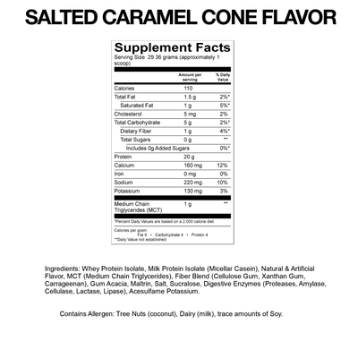 #Flavor_Salted Caramel Cone