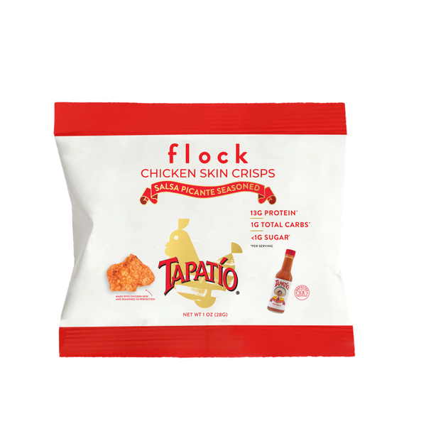 Flock Foods Keto Chicken Chips - Tapatío Hot Chicken