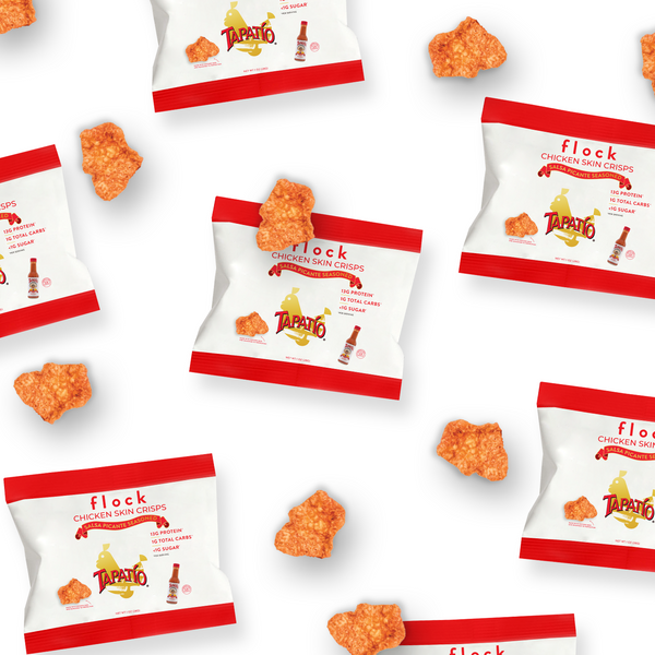 Flock Foods Keto Chicken Chips - Tapatío Hot Chicken