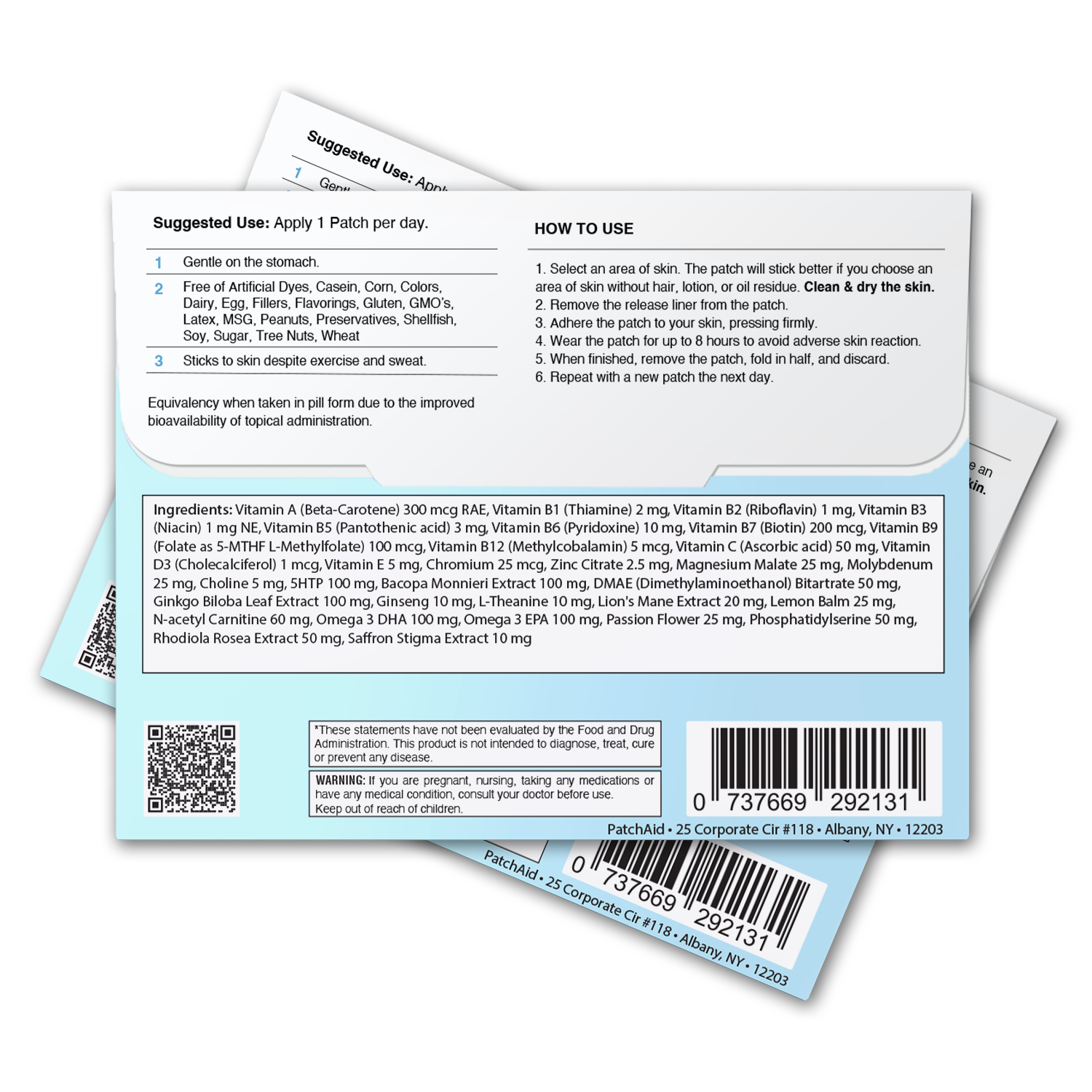 Super Mega Vitamin Patch Pack by PatchAid