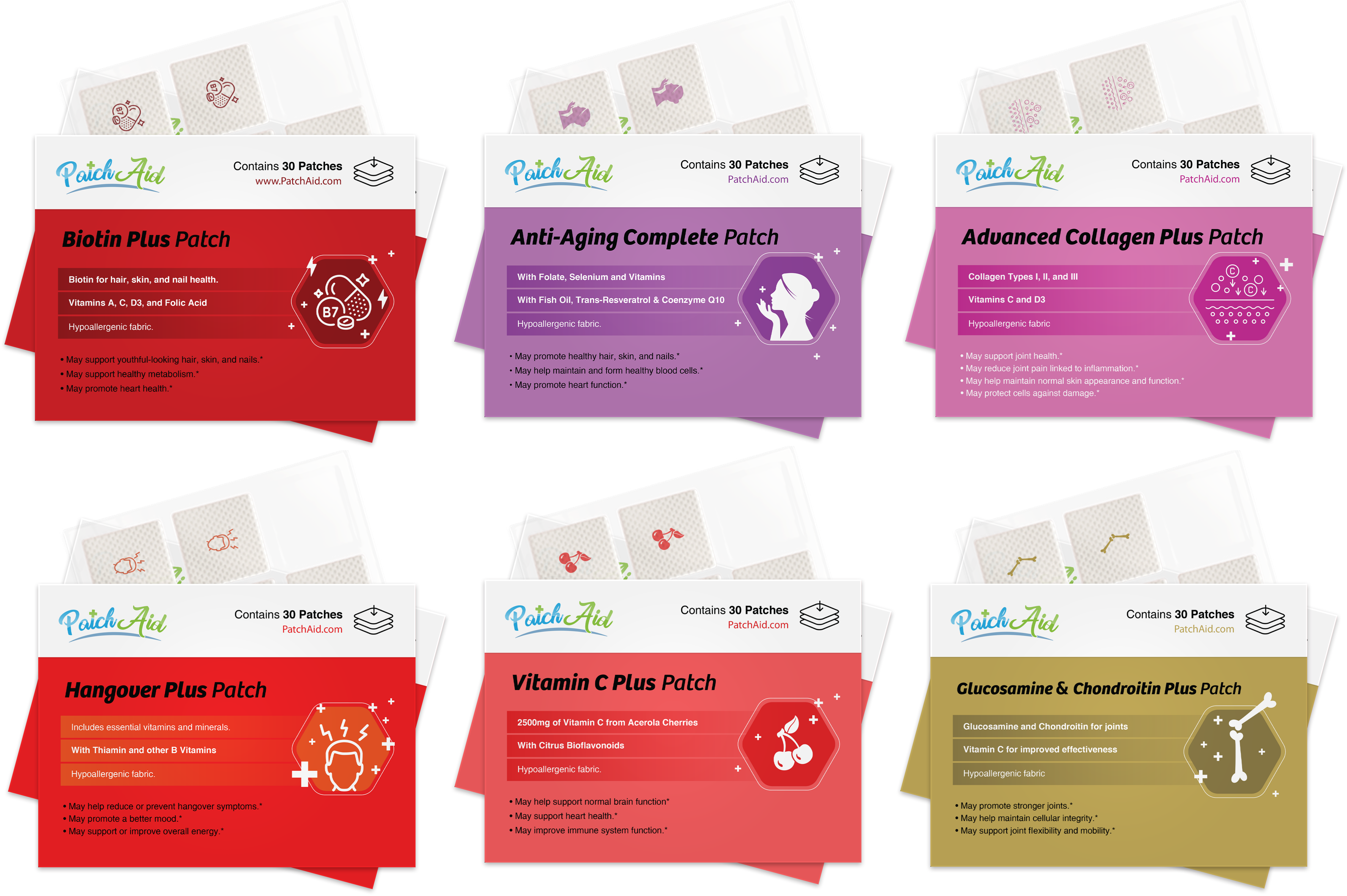 Forever Young Vitamin Patch Pack by PatchAid - High-quality Vitamin Patch by PatchAid at BariatricPal Store