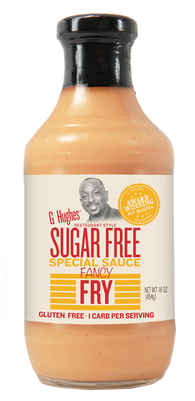 G. Hughes Smokehouse Sugar Free Fancy Fry Special Sauce 16 oz - High-quality Condiments by G Hughes at BariatricPal Store