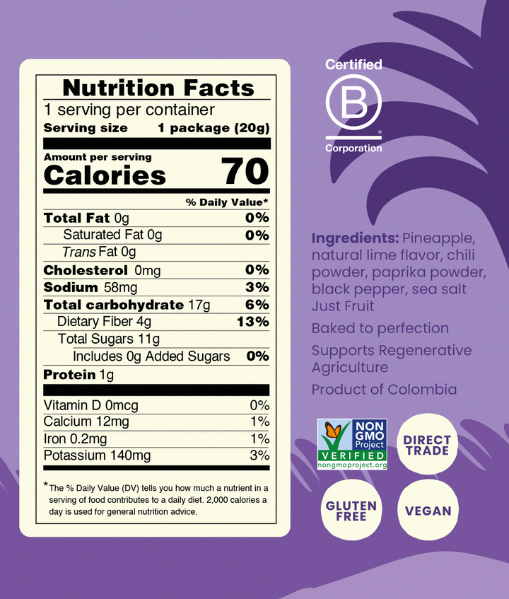 #Flavor_Pineapple Chili Lime, 0.7 oz