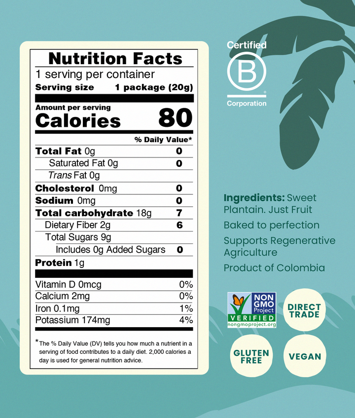 #Flavor_Sweet Plantain Chip, 0.7 oz