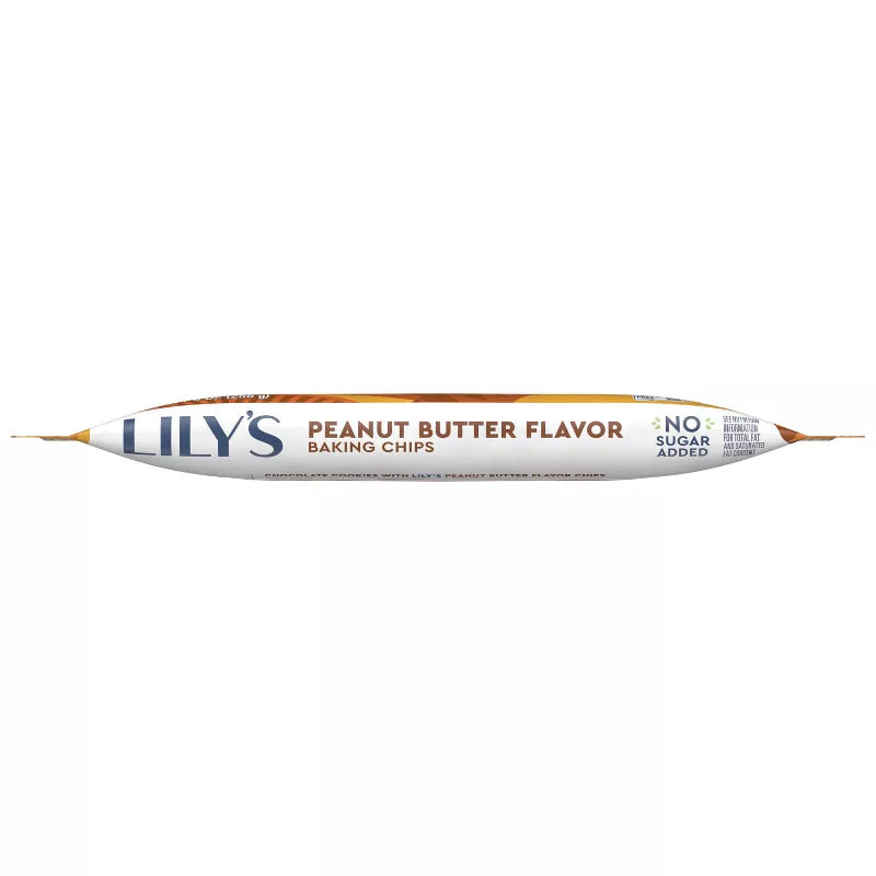 Lily's Peanut Butter Flavor Baking Chips No Sugar Added 9oz - High-quality Chocolate Chips by Lily's Sweets at BariatricPal Store