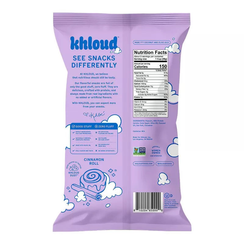 #Flavor_Cinnamon Roll Protein Popcorn, 5oz
